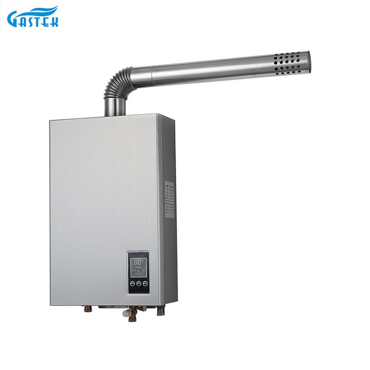بجلی 220V 110V مستقل درجہ حرارت جبری قسم کومپیکٹ سائز گیس گرم پانی کا ہیٹر